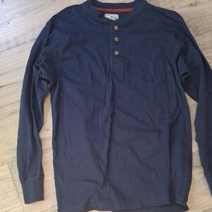 SMITH Dark Blue Long Sleeve Tee